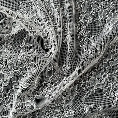 Lace fabric swatch
