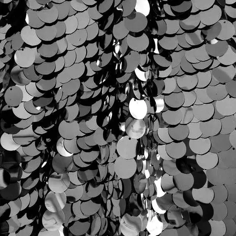Sequin fabric swatch